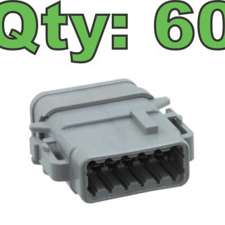 (60) New TE Connectivity Deutsch DTM06-12SA-E007 Connector 12 Position - New