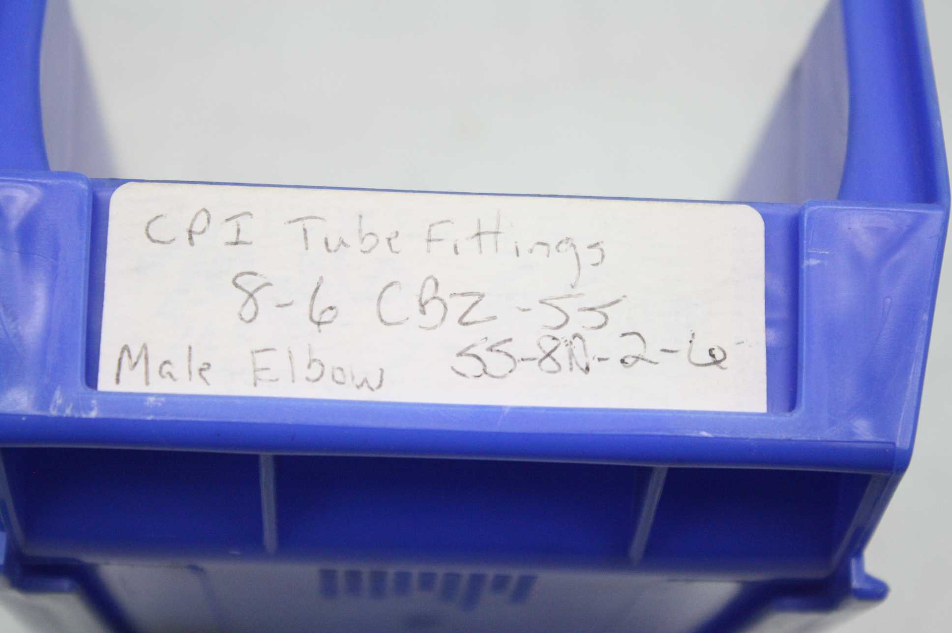 7 New Parker 8-6 CBZ-SS CPI Male Elbows / 1/2" Tube x 3/8" NPT / Stainless Steel - New - Image 10