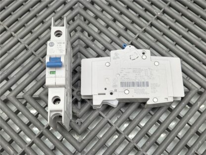 Allen Bradley 1489-M1C010 Ser. D Circuit Breaker 1A Single Pole Lot of 2 - Used - Image 3