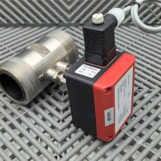 Badgermeter FD395 Flow Meter 24 VDC, Material 316SS, 3 bar - Used