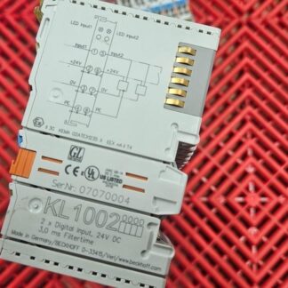Beckhoff KL1002 Digital Input Module 2 Channel 24V DC - Used