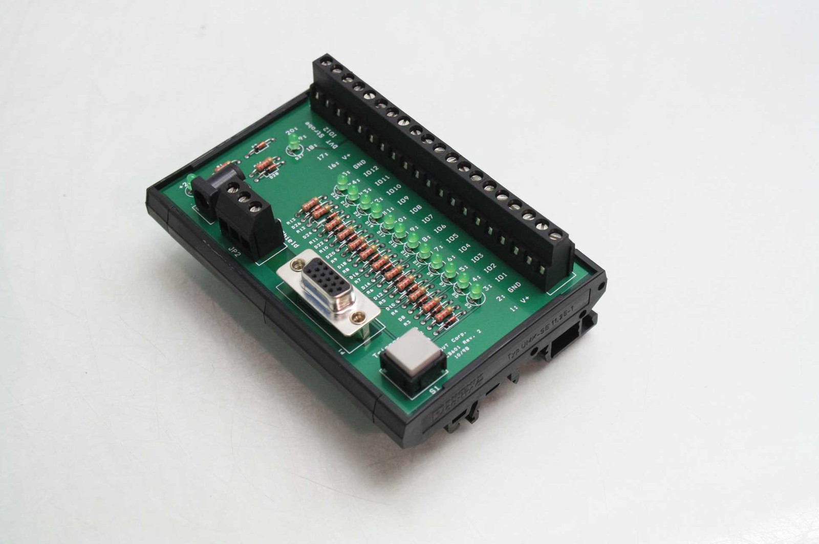 Cognex DVT PCB601 Breakout Board w/ Phoenix Contact UMK-SE 11,25-1 Base - Used - Image 3