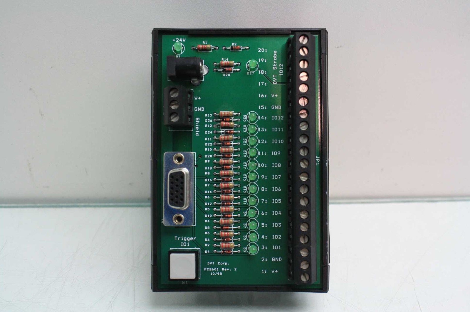 Cognex DVT PCB601 Breakout Board w/ Phoenix Contact UMK-SE 11,25-1 Base - Used - Image 5