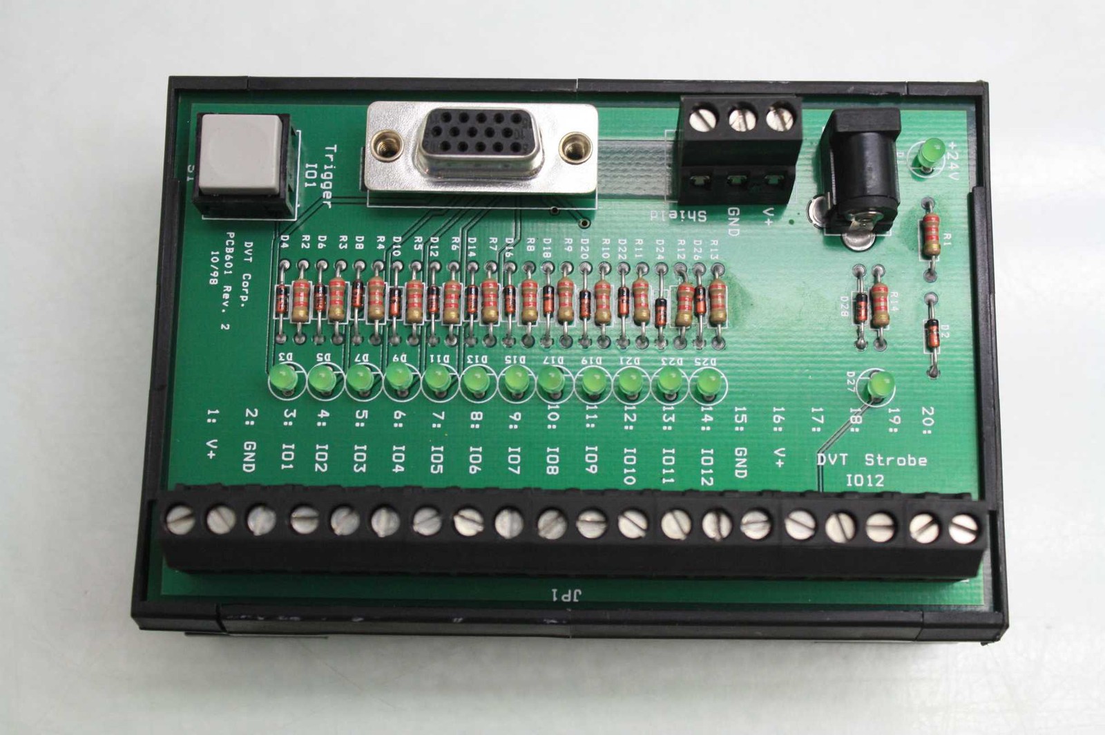 Cognex DVT PCB601 Breakout Board w/ Phoenix Contact UMK-SE 11,25-1 Base - Used - Image 7