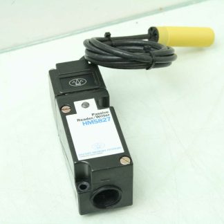 EMS HMS827-03 K012 Passive Reader / Writer w/ M18 Tubular Remote Antenna - Used