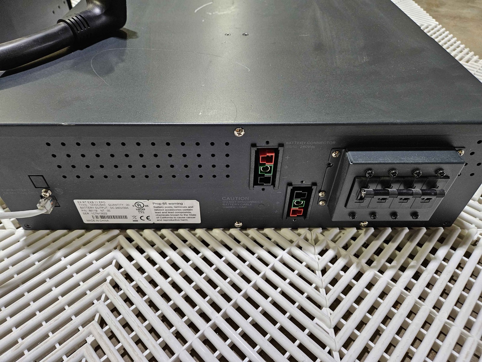 Eaton EX-RT-11 Power Module 86116 w/ Eaton EX-RT-EXB-11-EP0 Battery Module - Used - Image 12