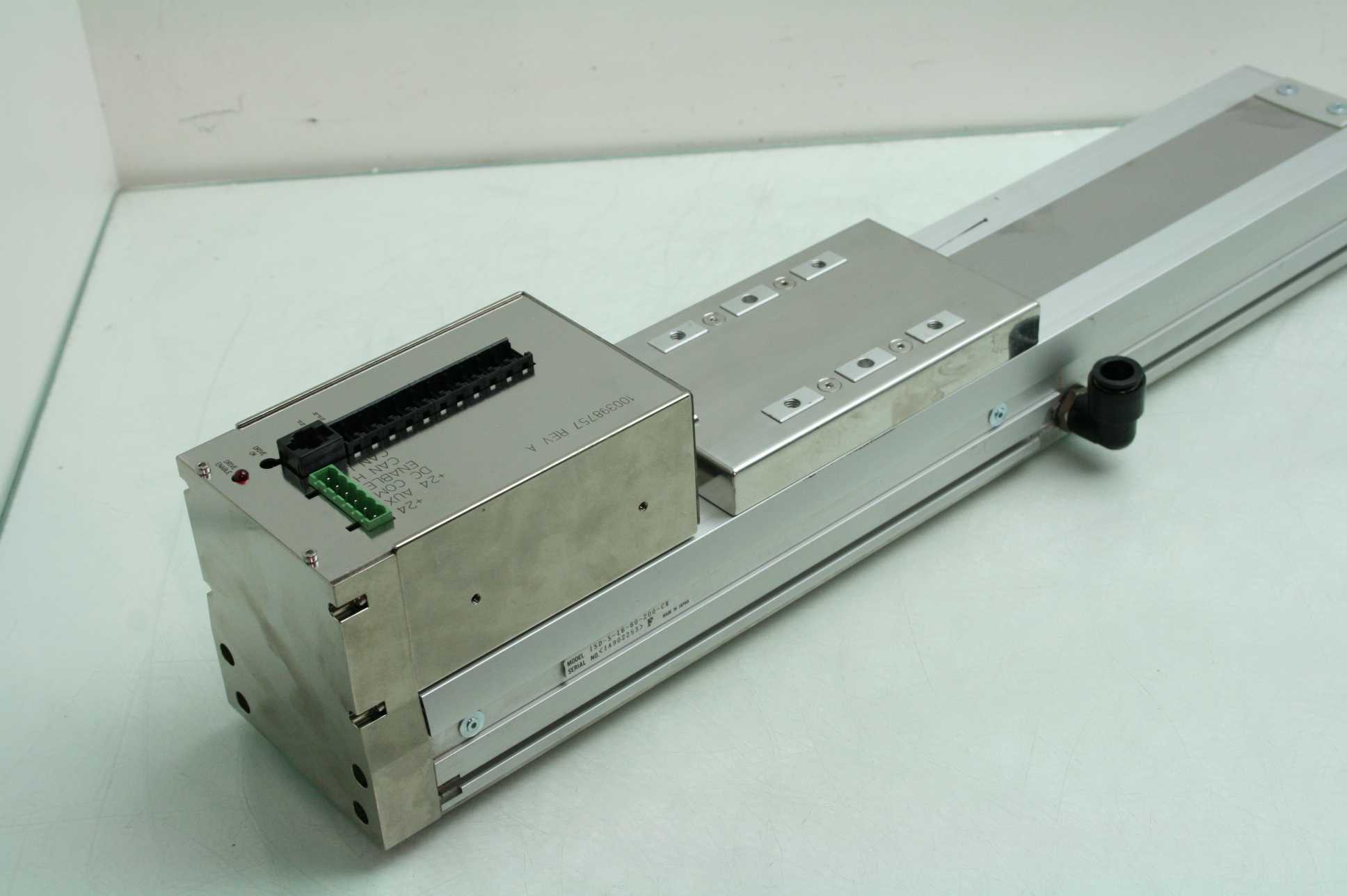 IAI Intelligent Actuator ISD-S-16-60-200-CR Ball Screw Actuator 200mm Travel 60W - Used - Image 17
