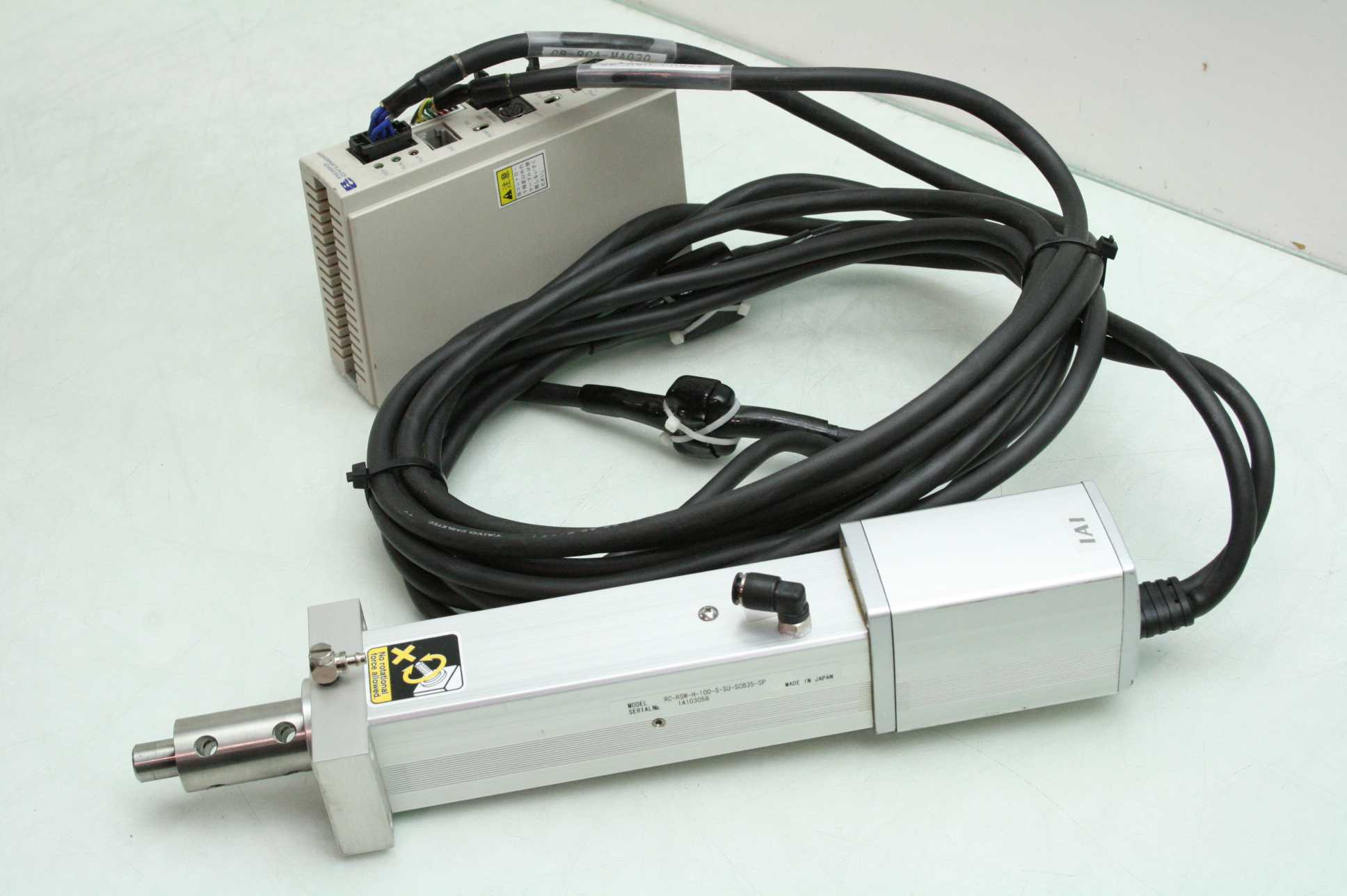 IAI Robo Cylinder RC-RSW-H-100-S-SU / RCA-S-RSW Cylinder Actuator 100mm Stroke - Used - Image 15