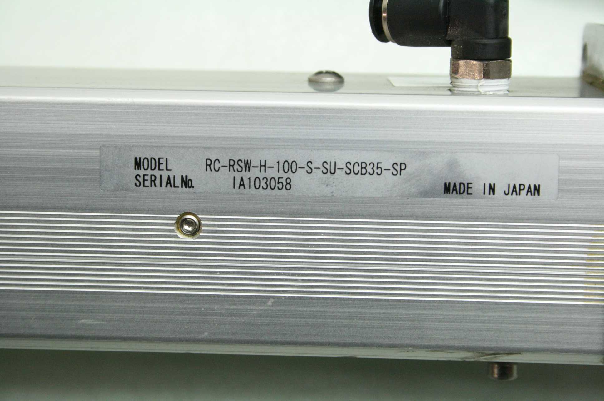 IAI Robo Cylinder RC-RSW-H-100-S-SU / RCA-S-RSW Cylinder Actuator 100mm Stroke - Used - Image 18
