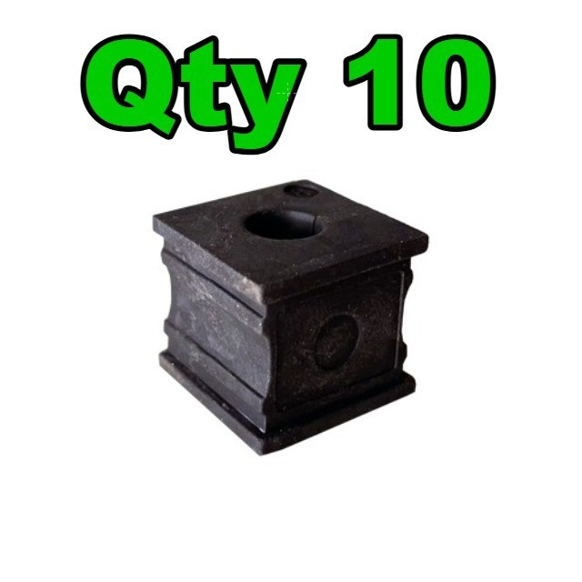 Icotek 41308 KT 8 8-9mm Cable Entry Grommet Square Snap-In (Lot of 10) - New - Image 8