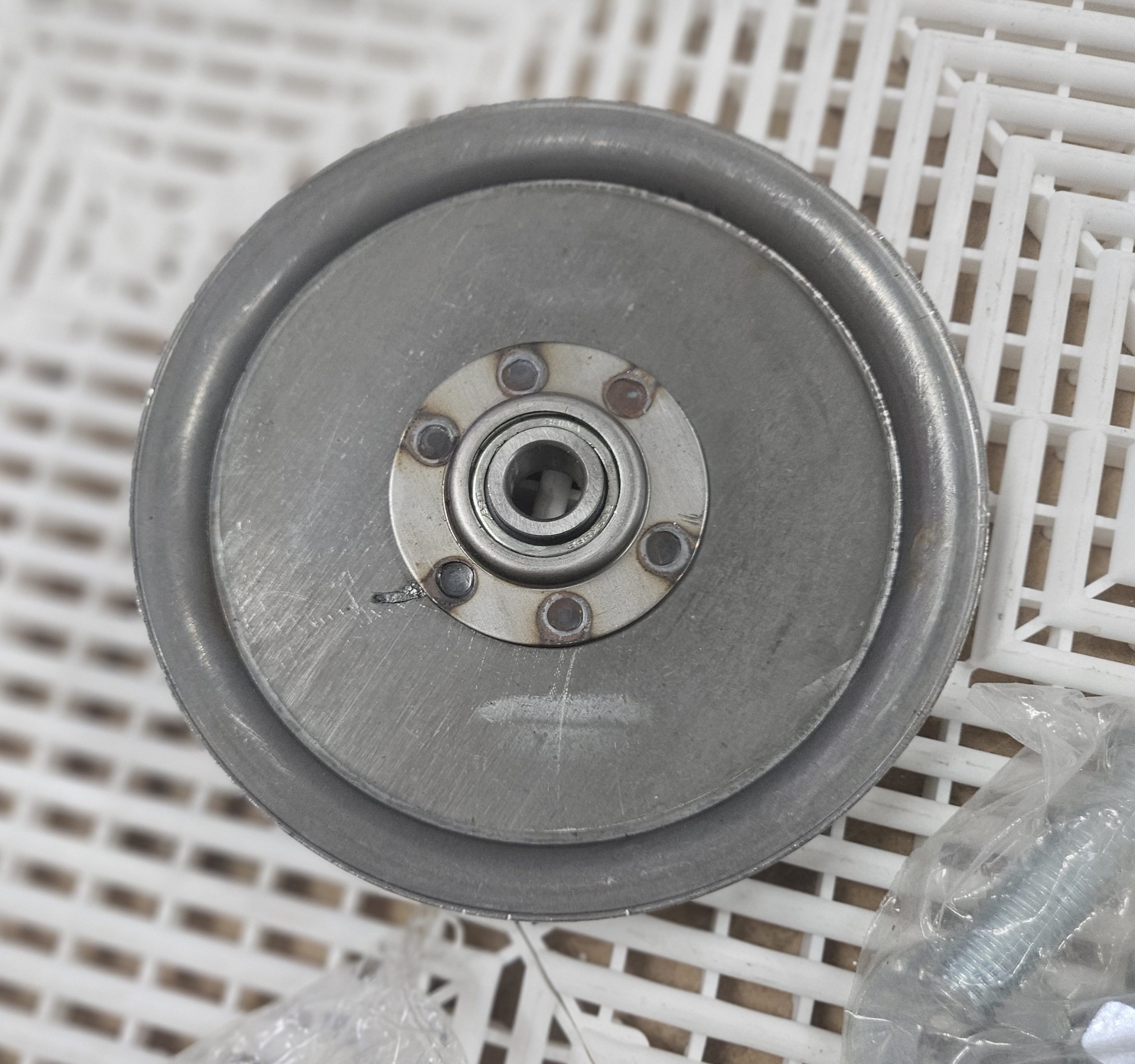 Intelligrated 2325706 7.06" OD Round Belt Snub Sheave Idler Pulley 16mm Bore - New - Image 11