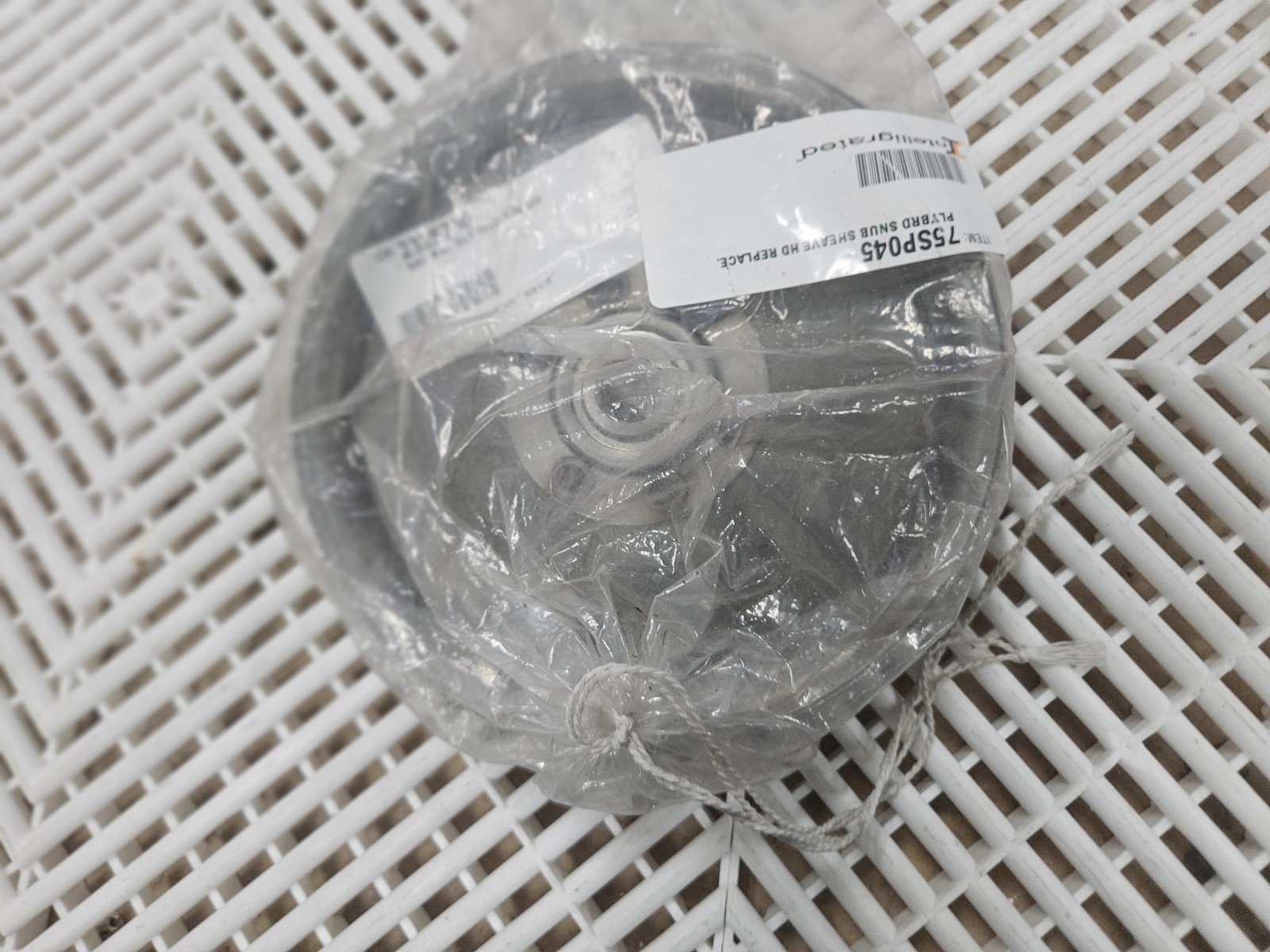 Intelligrated 2325706 7.06" OD Round Belt Snub Sheave Idler Pulley 16mm Bore - New - Image 6