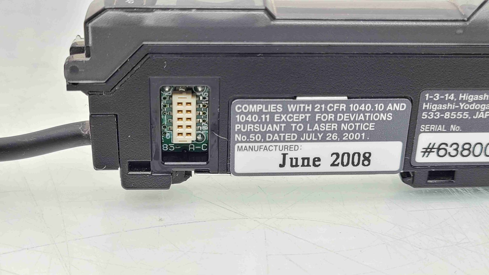 Keyence LV-12SAP Amplifier Unit / Expansion Unit, PNP - Used - Image 3