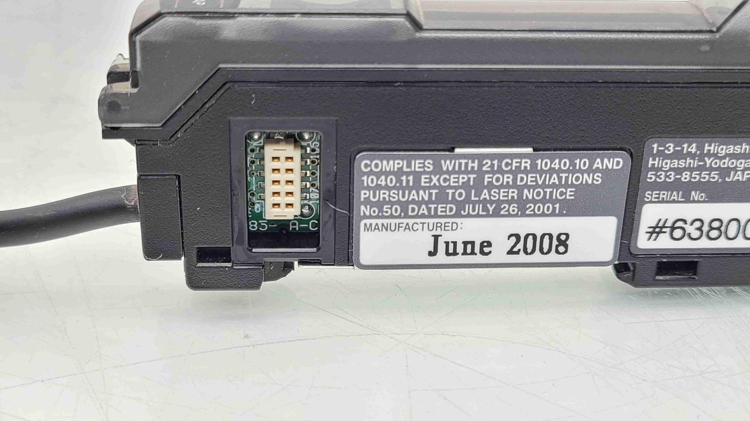 Keyence LV-12SAP Amplifier Unit / Expansion Unit, PNP - Used - Image 7