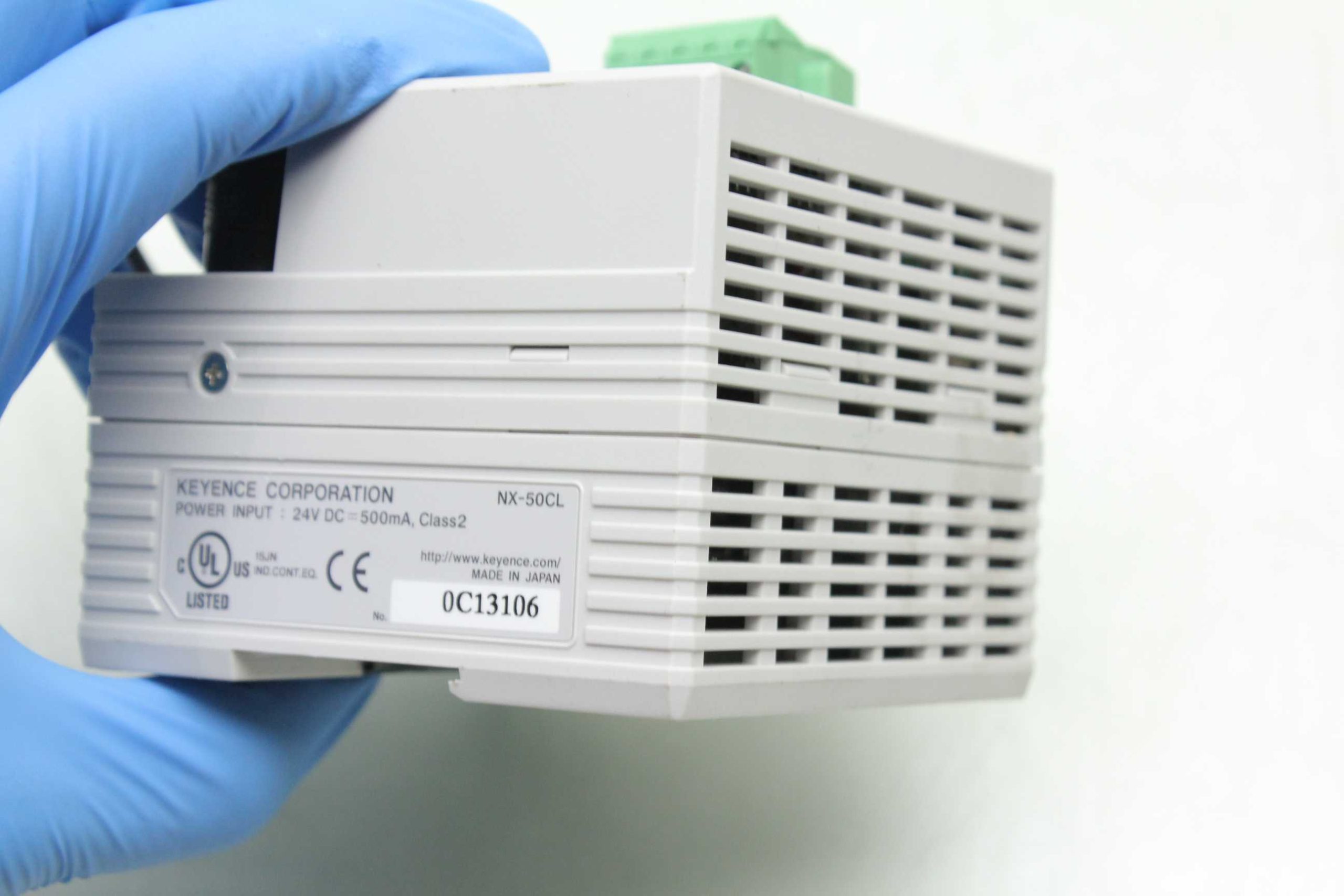 Keyence NX-50CL CC-Link V2 Compatible Network Controller RS-232C / DIN Rail - Used - Image 11