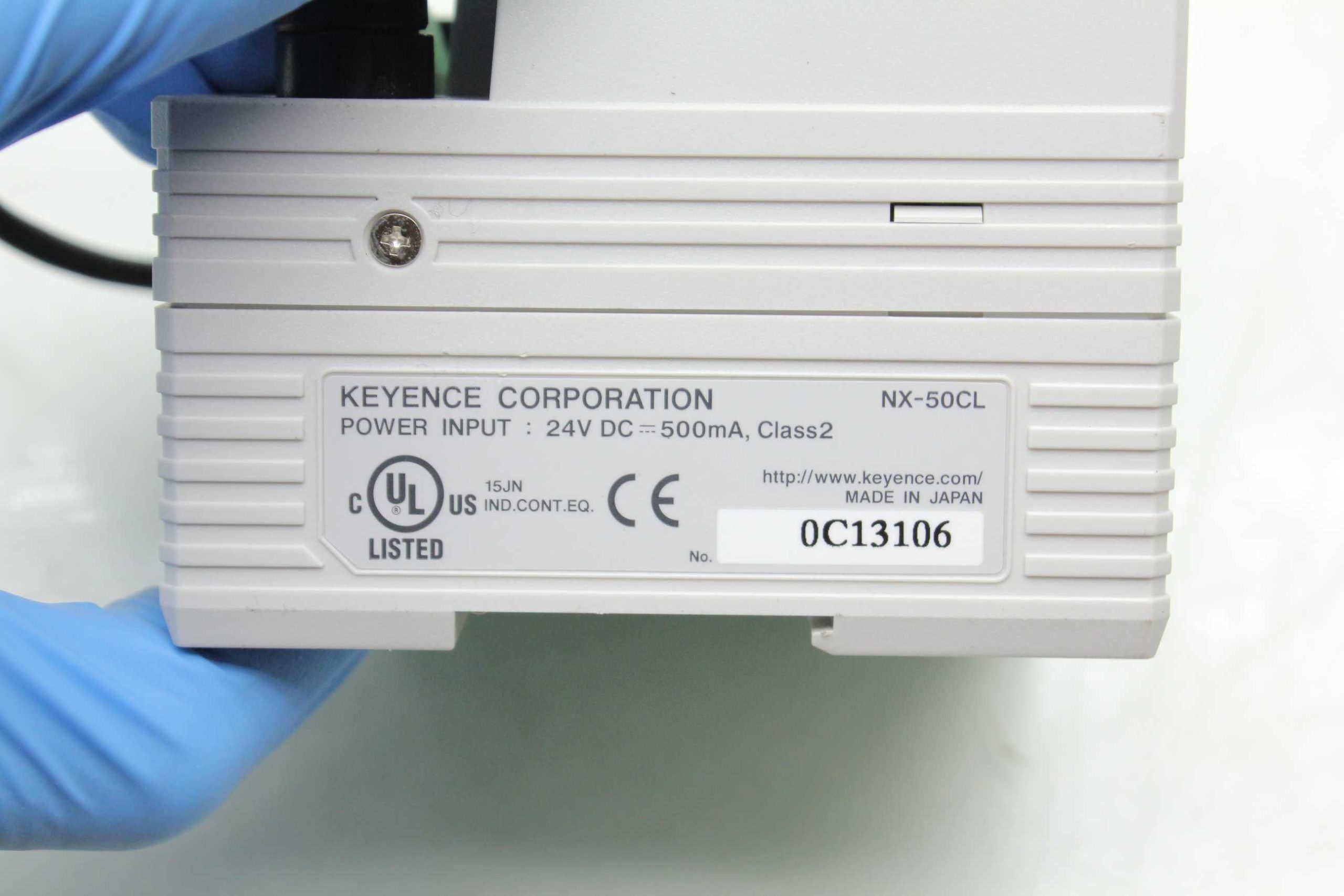 Keyence NX-50CL CC-Link V2 Compatible Network Controller RS-232C / DIN Rail - Used - Image 13