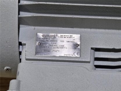 Leybold Ruvac WSU 251 Roots Blower 1.5 HP - Used - Image 4