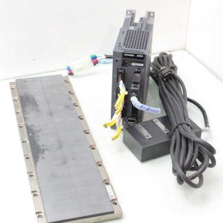Mitsubishi MR-J3W-22B Servo Drive with LM-LP Magnetic Linear Motor 430mm Track - Used