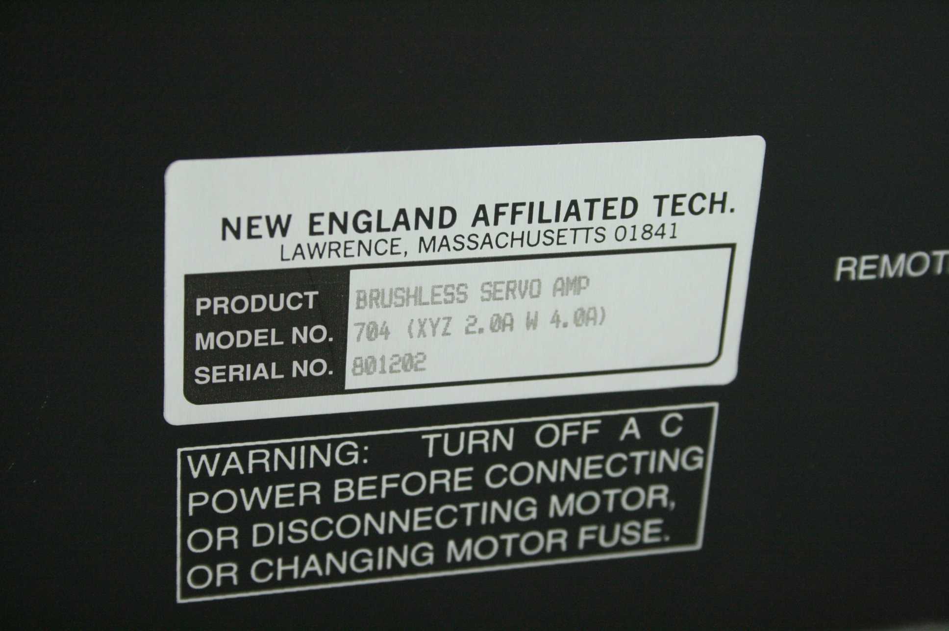 NEAT 704 Brushless Servo Drive Cross Roller Linear Actuators Anti-Backlash Screw - Used - Image 36