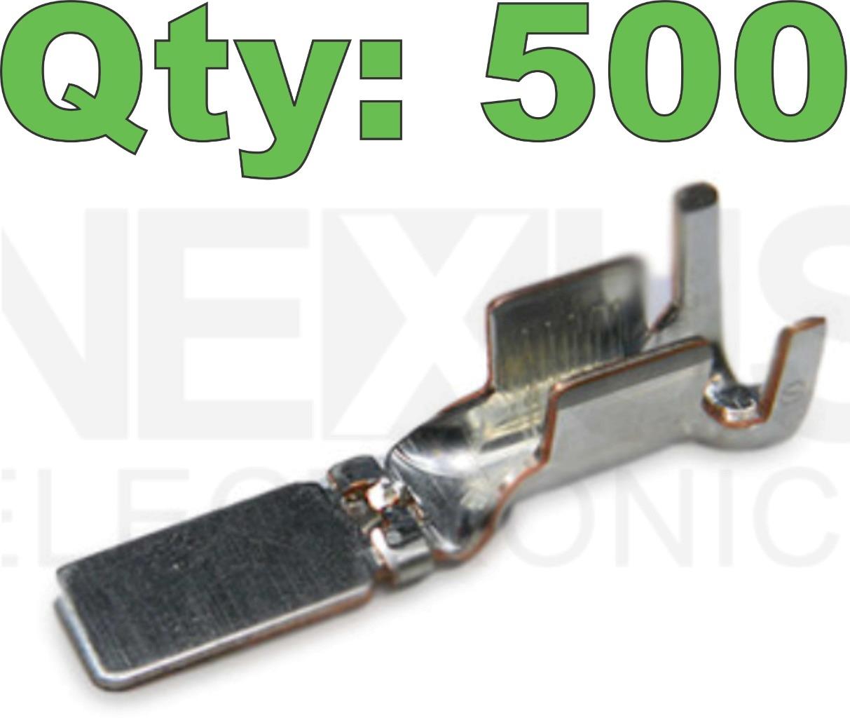 New (500) Yazaki 7114-5623-02 Contact Terminals Male 9.5mm / 6-8 AWG - New - Image 7