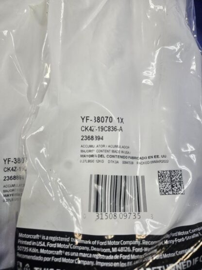 New Ford Motorcraft YF-38070 A/C Receiver Air Dryer CK4Z-19C836-A - New - Image 9