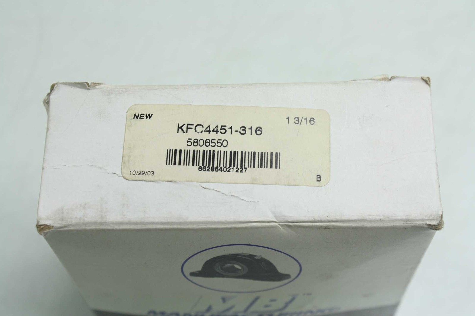 New MB Manufacturing KFC4451-316 Mounted Ball Bearing 1-3/16" Bore Flange Mount - New - Image 3