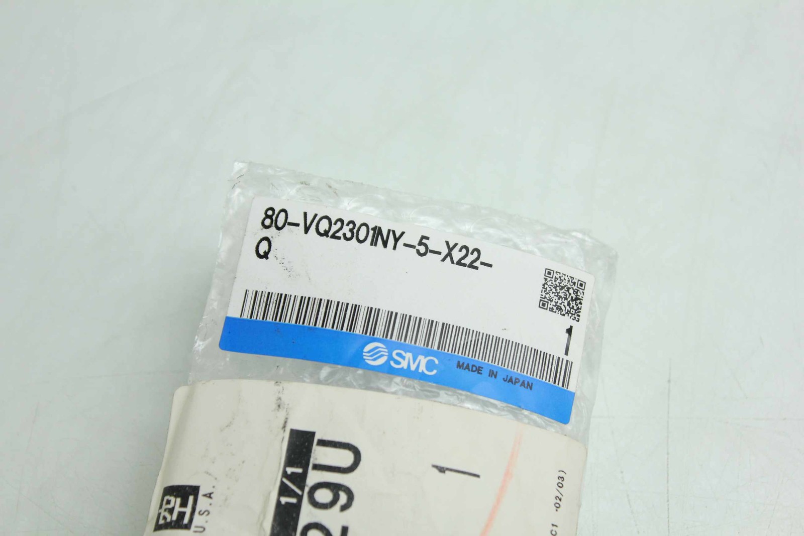 New SMC 80-VQ2301NY-5-X22Q Manifold Mount Plug-In Solenoid Valve - New - Image 5