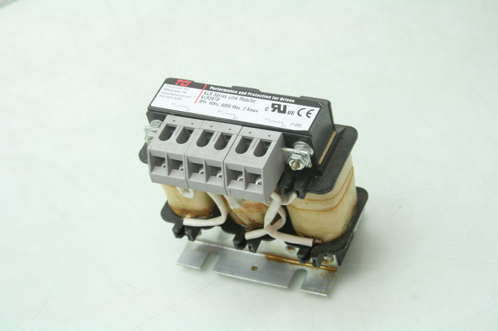 New TCI KLR2ATB 3 Phase Line Reactor 600V Max / 2A / 1 HP / KLR Series 11026 uH - New other (see details) - Image 7
