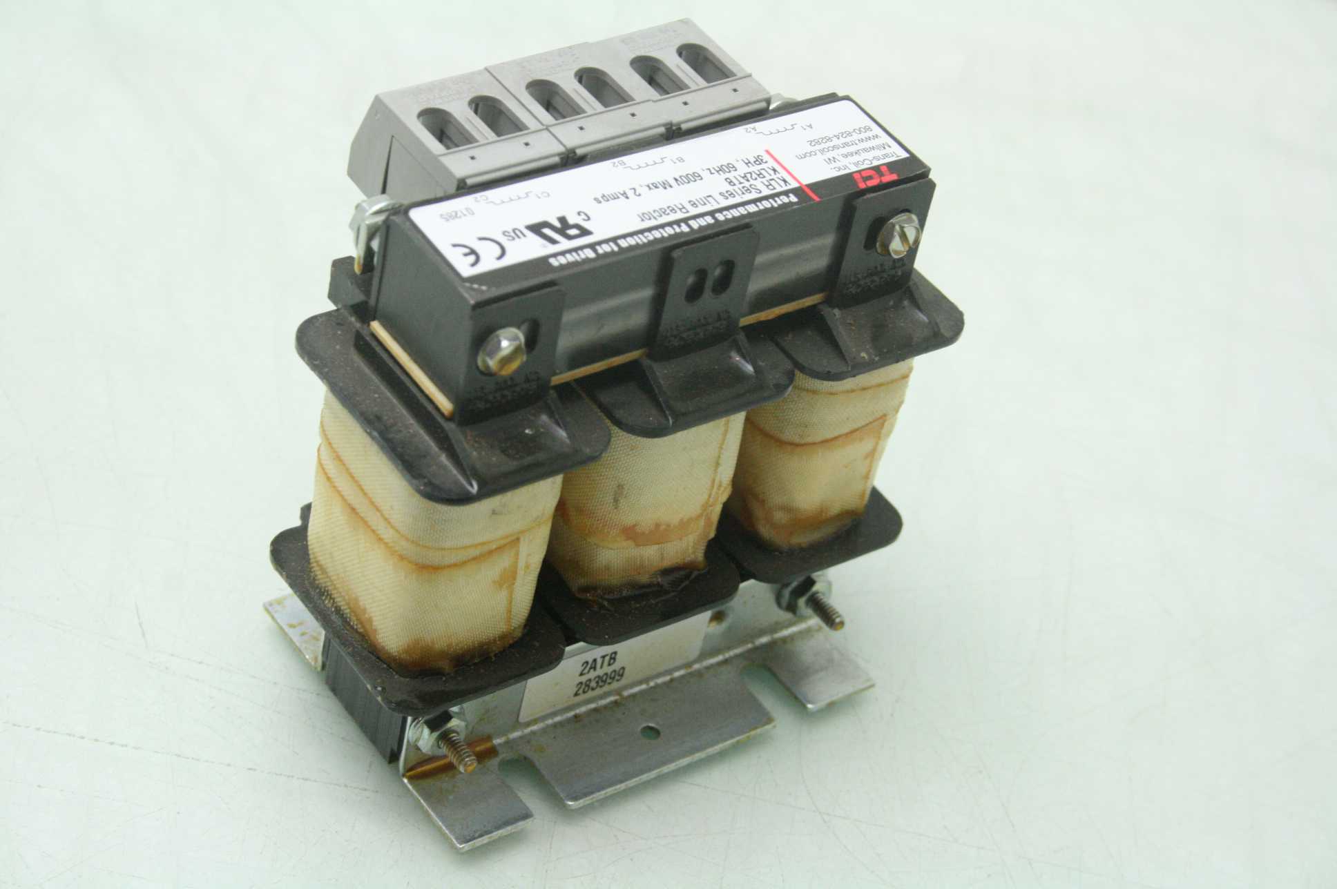 New TCI KLR2ATB 3 Phase Line Reactor 600V Max / 2A / 1 HP / KLR Series 11026 uH - New other (see details) - Image 8