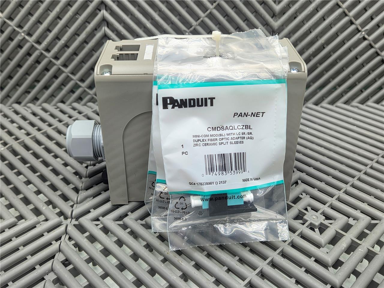 Panduit IndustrialNet FDME8RG Blank Patch Panel - New other (see details) - Image 11