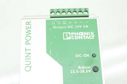 Phoenix Contact Quint-PS-3x400-500AC/24DC/5 Power Supply / 24VDC /5A PSU DIN - Used - Image 21
