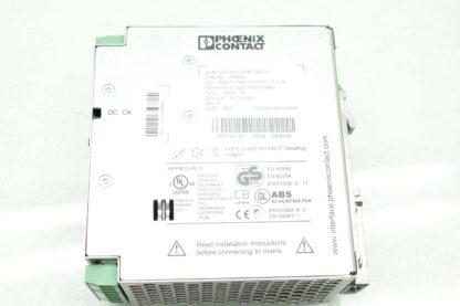 Phoenix Contact Quint-PS-3x400-500AC/24DC/5 Power Supply / 24VDC /5A PSU DIN - Used - Image 23