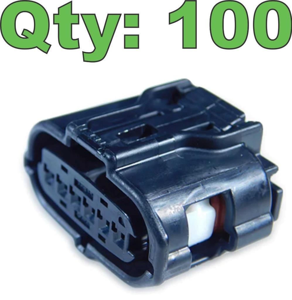 (Qty 100) New Sumitomo 6189-1083 Sealed Connector 6 Way CID2060A-0.64-21 - New