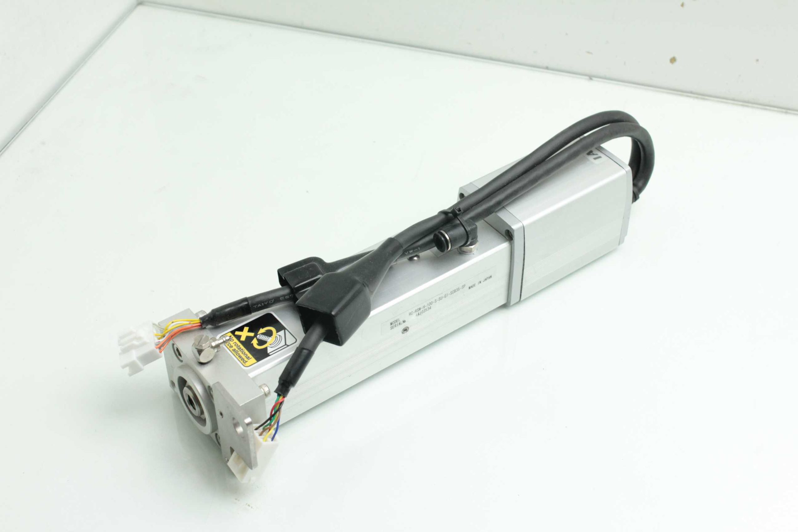 Robo Cylinder RC-RSW-H-100-S-SU-G1-SCB35-SP Ball Screw Actuator 100mm Stroke - Used - Image 9