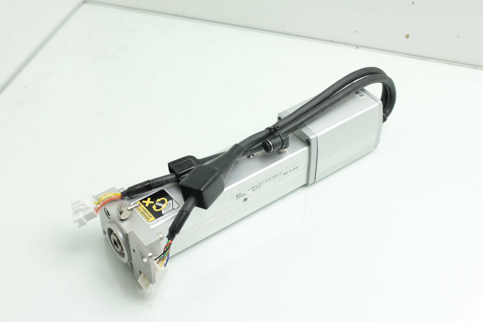 Robo Cylinder RC-RSW-H-100-S-SU-G1-SCB35-SP Ball Screw Actuator 100mm Stroke - Used