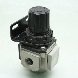 SMC AR25K-N02E-YZ Modular Regulator Set Press 7-125 PSI - Used