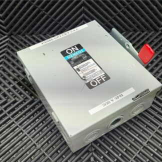Siemens GNF321 General Duty Enclosed Safety Switch 240V AC / 250V DC Max, 30A - Used
