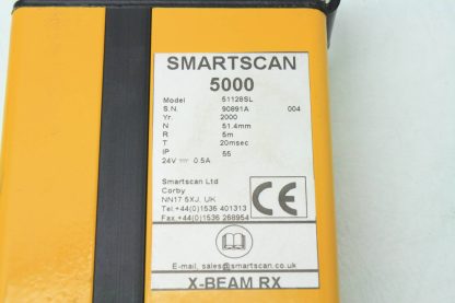 Smartscan 5000 51128SL X Beam RX Reciever Only 2 Scan Height Used 181354116926 3