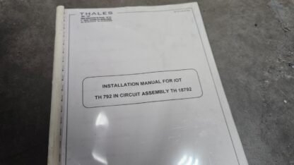 Thales Electron Devices TH 792 for TH 18792 IOT Cavity UHF RF Power Source - Used - Image 39