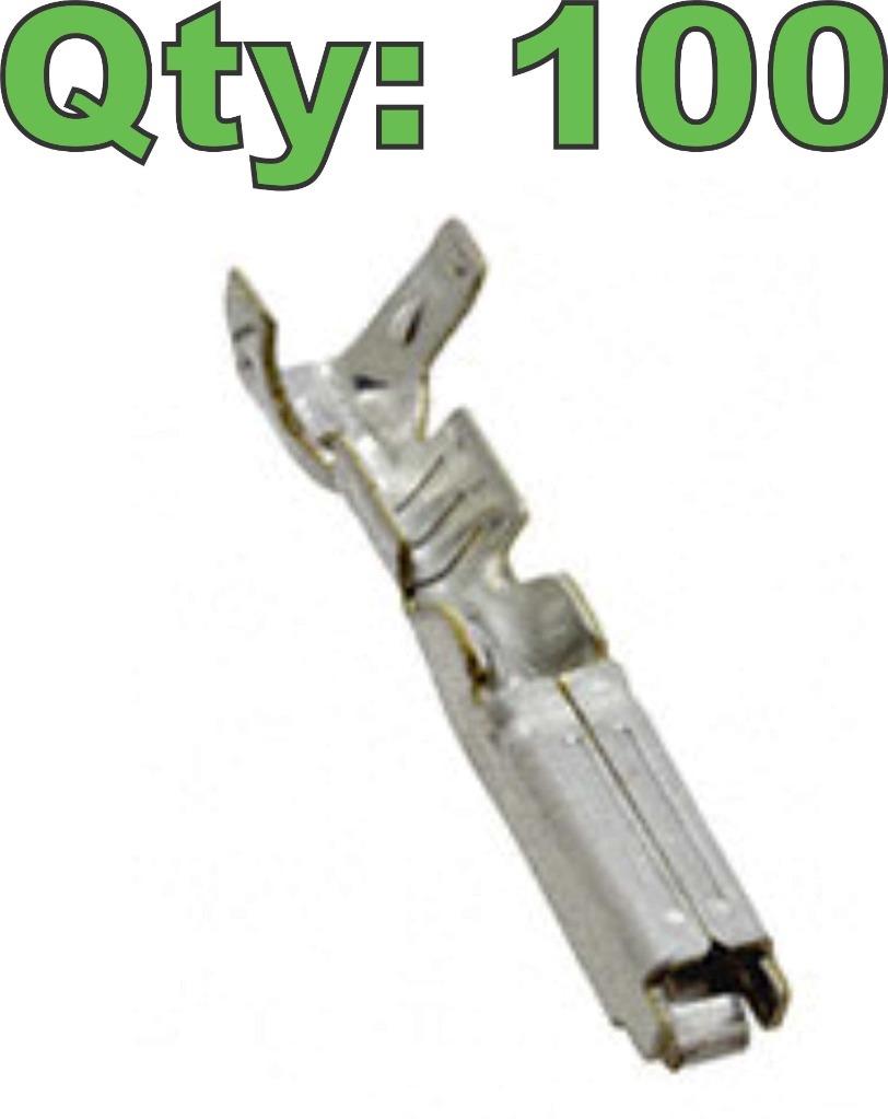 (20) New TE Connectivity CT 173631-1 Multi-Lock Female Contacts 16-20 AWG - New - Image 20