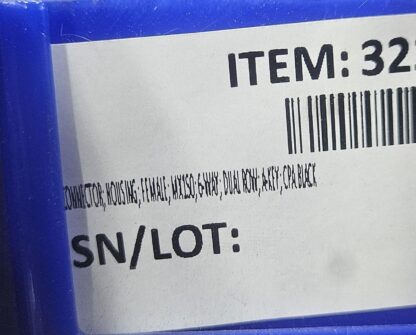 (100) New Molex 33472-0606 MX150 Female 6 Way Connector, A-Key - New - Image 4