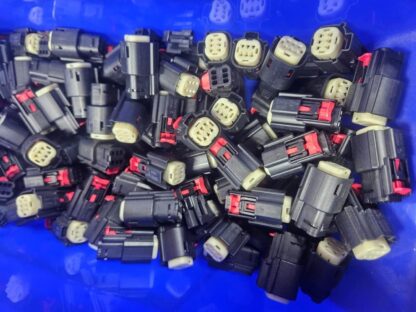 (100) New Molex 33472-0606 MX150 Female 6 Way Connector, A-Key - New - Image 6