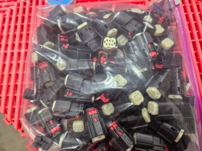 (100) New Molex 33472-0606 MX150 Female 6 Way Connector, A-Key - New - Image 7