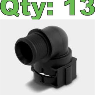 (13) Normaquick PS3 0702-8004-012 NW12 90° Coolant Hose Connector - New