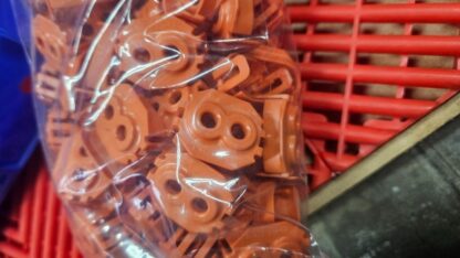 (150) New Aptiv 13824779 HV280 Lock Retainer Orange - New - Image 4