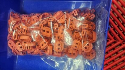 (150) New Aptiv 13824779 HV280 Lock Retainer Orange - New - Image 5