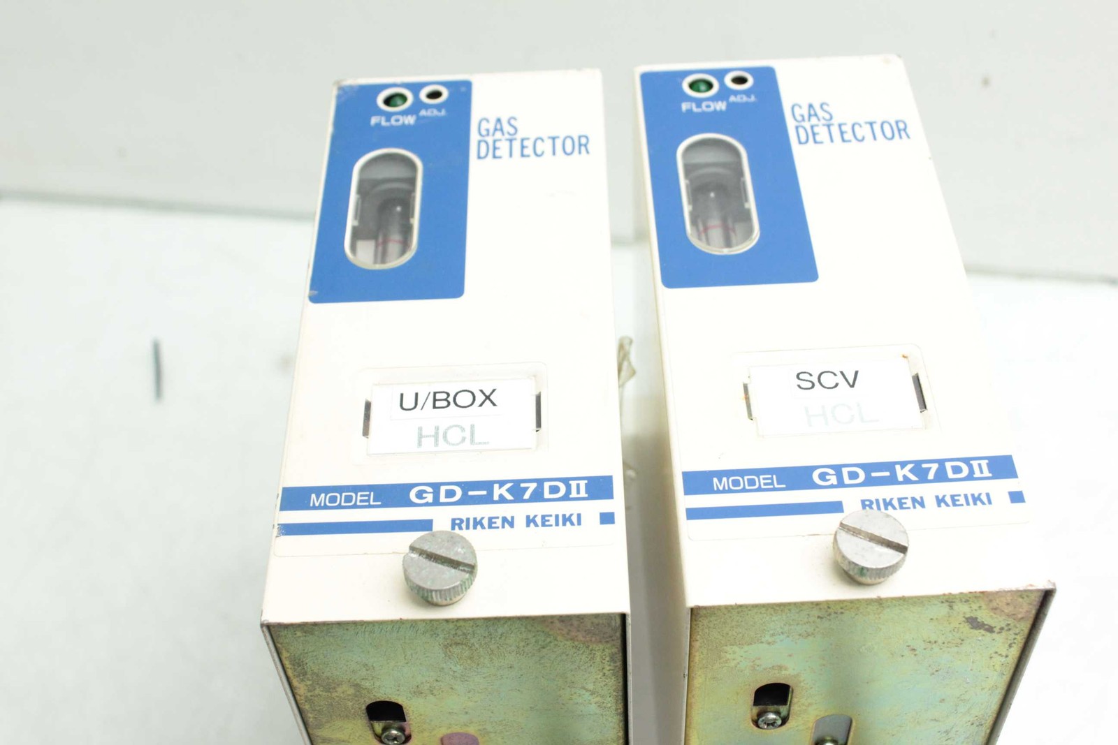 2 Riken Keiki GD-K7II Gas Detectors / 100VAC - Used - Image 6