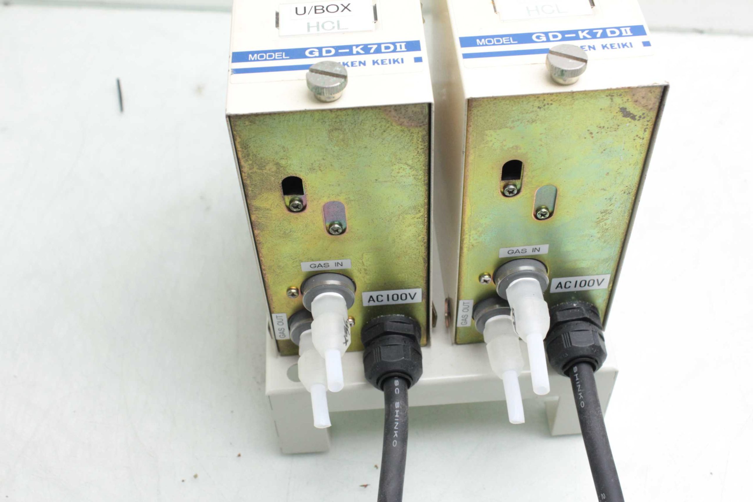 2 Riken Keiki GD-K7II Gas Detectors / 100VAC - Used - Image 9