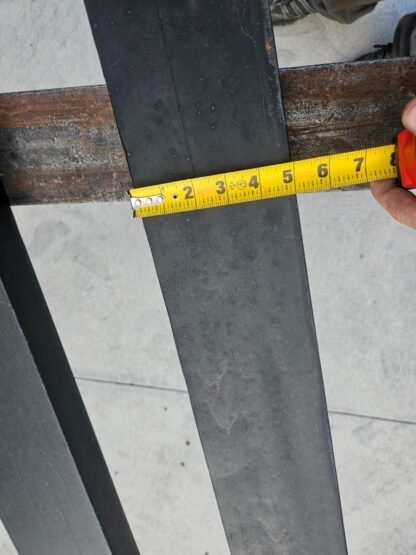 2 Telehandler Forks 5" x 72" x 2-1/4" Pin Shaft Mount 10800 lb for Genie JLG - Seller refurbished - Image 14