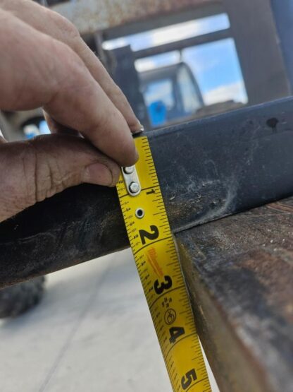 2 Telehandler Forks 5" x 72" x 2-1/4" Pin Shaft Mount 10800 lb for Genie JLG - Seller refurbished - Image 15